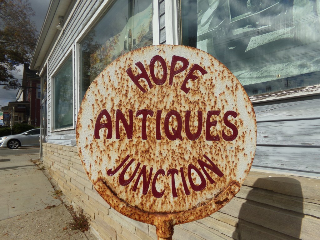 An old sign